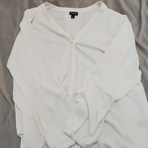 Torrid Cream Blouse for Women